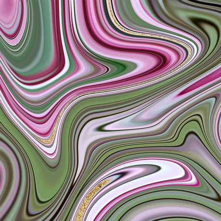 Abstract liquid painting background design with malachite texture. Modern creative background of website, backdrop invitation, visit cards, home art decor, pack and paper.の写真素材