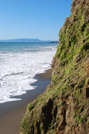 California Coast and Pacific Oceanの写真素材