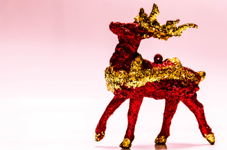 Santa s rain deer の写真素材