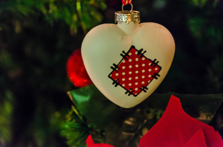 Christmas herat の写真素材