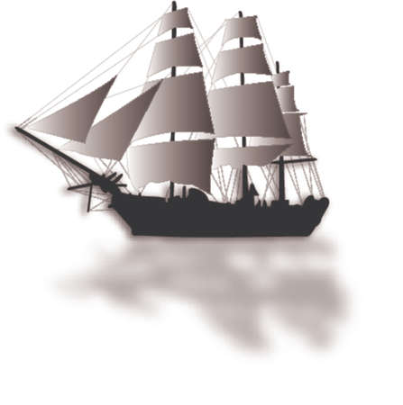 old sailship illustration