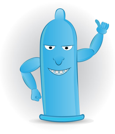 condom vector illustrationのイラスト素材