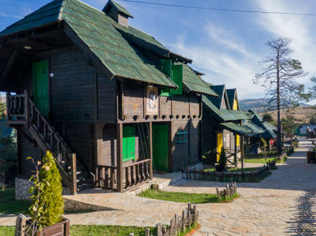 El Paso City Theme Park, located not far from the tourist town of Zlatibor on the Zlatibor Mountain in Serbiaのeditorial素材