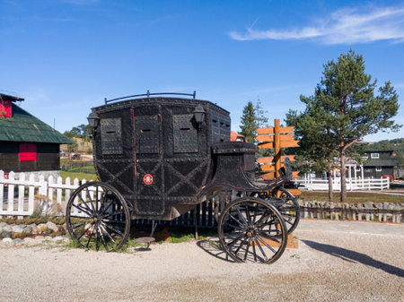 El Paso City Theme Park, located not far from the tourist town of Zlatibor on the Zlatibor Mountain in Serbiaのeditorial素材