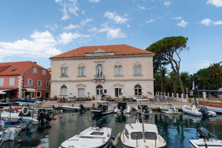 Municipal house in the town of Jelsa on the island of Hvar in Croatia