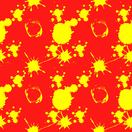 Multi-coloured blots. A bright seamless structure.のイラスト素材