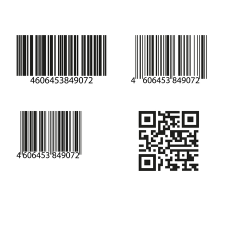 Barcode. multiple applications.のイラスト素材