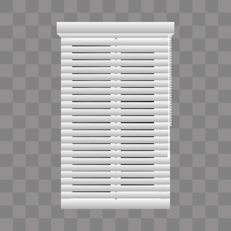 Vector Set of Windows with Rolling Shuttersのイラスト素材