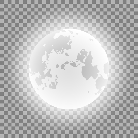 Blue moon phases Illustrationのイラスト素材