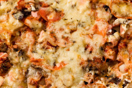 pizza background suitable for background wallpaper texture of designs の写真素材
