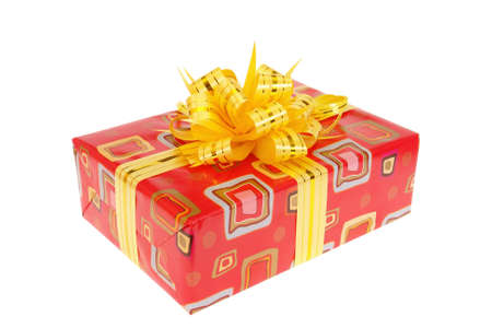Gift box isolated on the white background                               の写真素材
