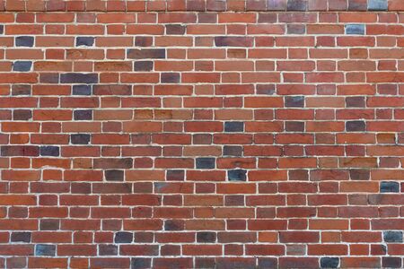 Red  brick old wall, can be used as wallpaper and backgroundの写真素材