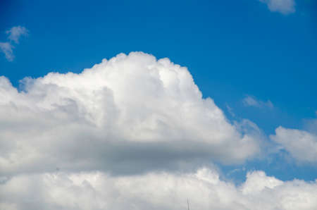 cloudy on skyの写真素材