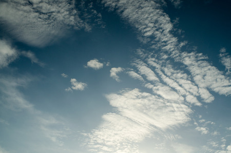 sky and cloud in blue sky  backgroundの写真素材