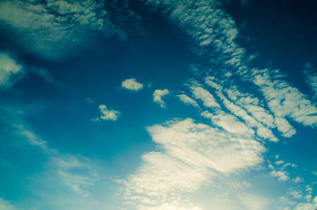sky and cloud in blue sky  backgroundの写真素材