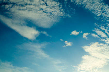 sky and cloud in blue sky  backgroundの写真素材