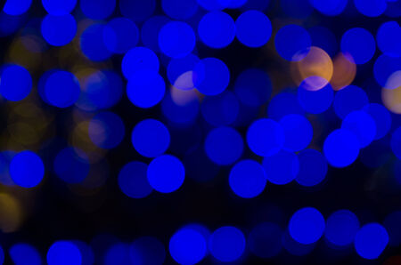 defocus abstract bokeh background on christmas festivalの写真素材