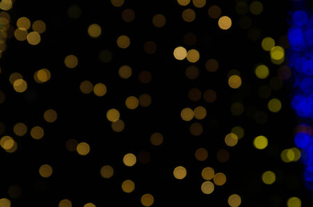defocus abstract bokeh background on christmas festivalの写真素材