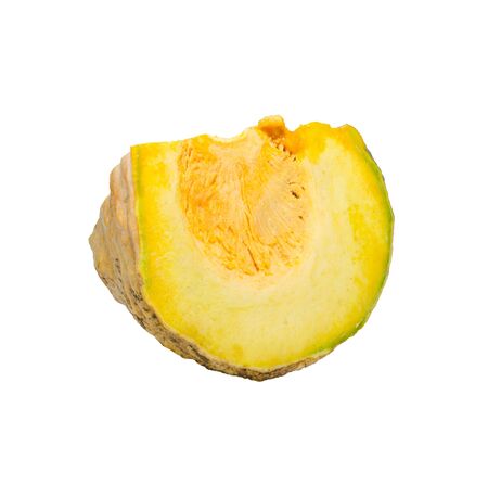 pumkin on white background include pathの写真素材