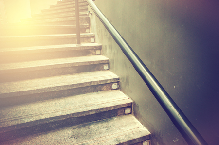 vintage stairの写真素材