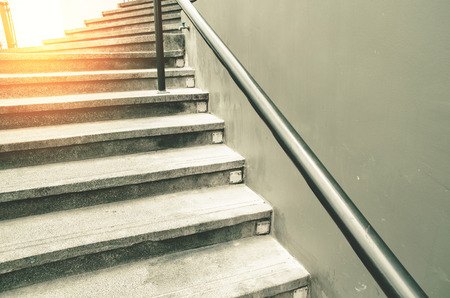 vintage stairの写真素材