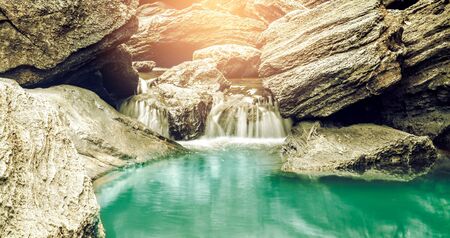 water fallの写真素材