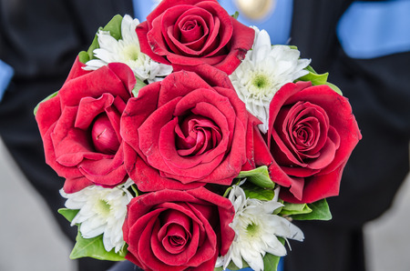 Bunch of rose flowersの写真素材