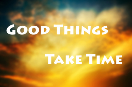 motivation quote  on nature abstract background backgroundの写真素材