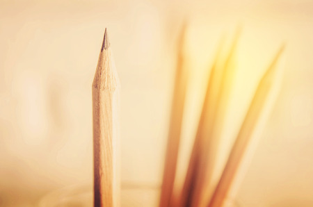 pencil. Vintage filter.の写真素材