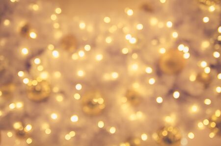 Abstract colorful Christmas  bokeh light ,festive theme  banner backgroundの写真素材