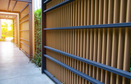 balcony in building pulbic areaの写真素材