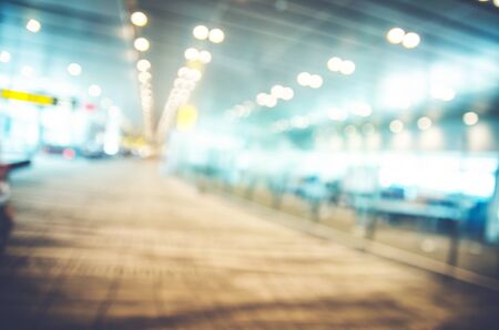 abstract blurred airport vacation vintage concept