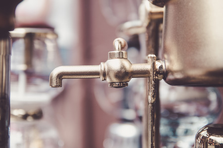 coffee drip in cafeの写真素材