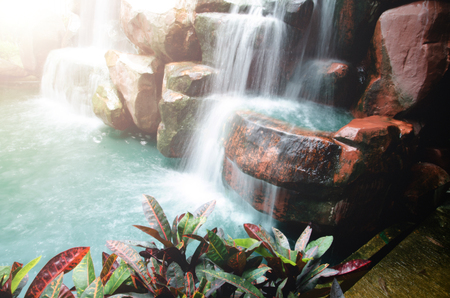 waterfallの写真素材