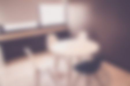 Abstract defocused blurred background blur image of living room.の写真素材