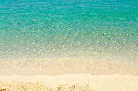 Calm Sea Ocean And Blue Sky Backgroundの写真素材