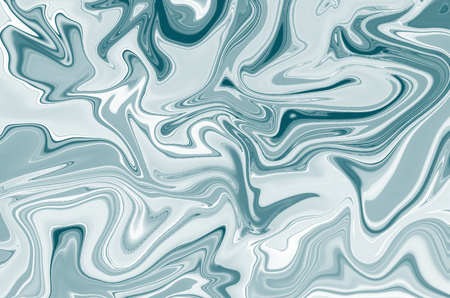 Colorful paintings of marbling. dark blue marble ink pattern texture abstract background. Can be used for background or wallpaperの写真素材