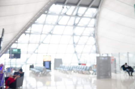 abstract blurred airport vacation vintage conceptの写真素材