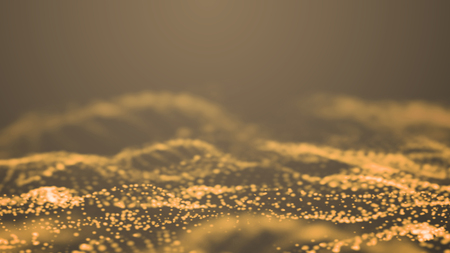 gold giltter background . AI,4.0 technology bの写真素材