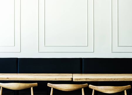meeting table on conference roomの写真素材