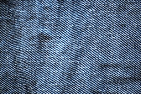 background of blue jeans denim texture の写真素材