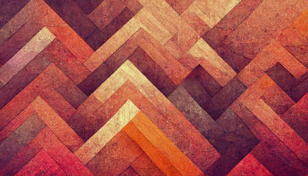 unbalance geomatric abstract vintage backgroundの写真素材