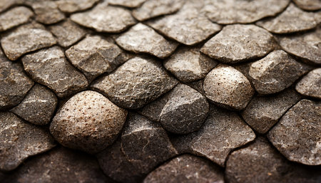 Gray rock surface texture lit from aboveの写真素材