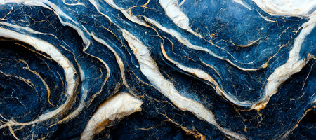 blue marble texture background , luxuly marble surface , abstract marble  , illustration designの写真素材