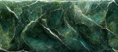 abstract green marble surface texture  backgroundの写真素材