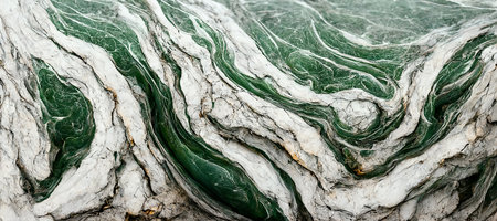 abstract green marble surface texture  backgroundの写真素材