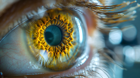 High-Resolution Image of an Eye Detailの素材