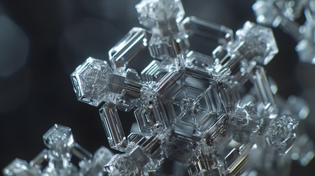 Macro Photography of Complex Crystal Structuresの素材