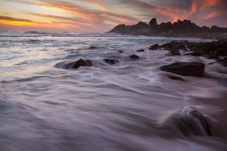 Llandudno beach, Cape townの写真素材