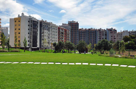 portugal lisbon cities old architecture town roof sky europeの写真素材